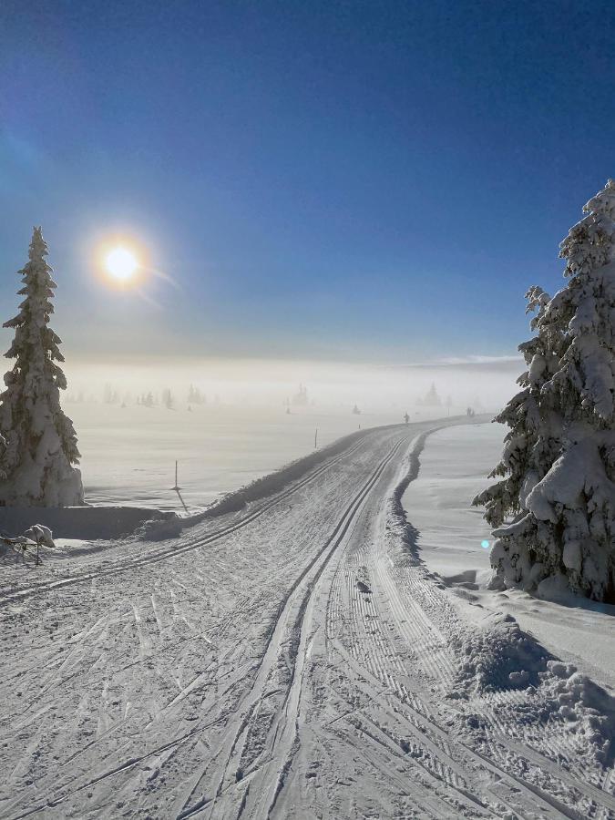 Lys Og Moderne Leilighet Rett Ved Skiloypa Pa Nordseter - Kort Vei Til Sjusjoen, Lillehammer Og Hafjell - Dyr Ikke Tillatt Buitenkant foto
